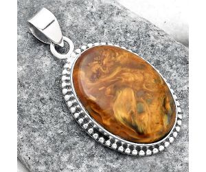 Natural Pietersite - Namibia Pendant SDP96561 P-1052, 18x24 mm