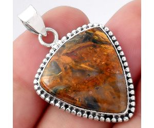 Natural Pietersite - Namibia Pendant SDP96568 P-1052, 20x23 mm