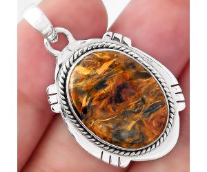 Natural Pietersite - Namibia Pendant SDP96669 P-1463, 16x21 mm