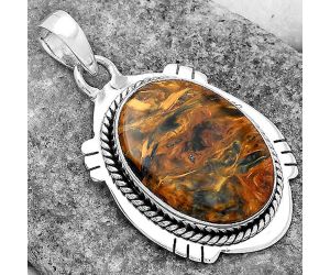 Natural Pietersite - Namibia Pendant SDP96669 P-1463, 16x21 mm