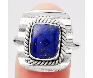 Natural Lapis - Afghanistan Ring size-9.5 SDR114452 R-1212, 9x11 mm