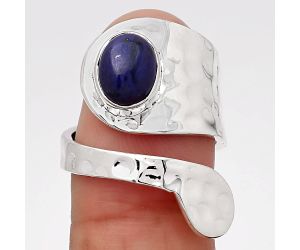 Natural Lapis - Afghanistan Ring size-7 SDR114813 R-1374, 7x9 mm