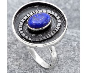 Natural Lapis Ring size-7 SDR116824 R-1080, 6x8 mm