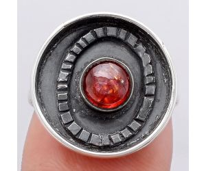 Natural Multi Tourmaline Ring size-7.5 SDR116854 R-1080, 6x6 mm