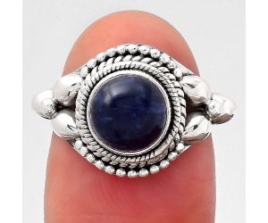 Natural Lapis - Afghanistan Ring size-7 SDR118685 R-1286, 8x8 mm