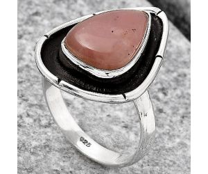 Natural Guava Quartz - Brazil Ring size-7 SDR119417 R-1688, 10x14 mm