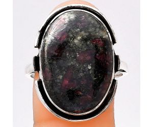 Natural Russian Eudialyte Ring size-9.5 SDR121439 R-1211, 15x21 mm