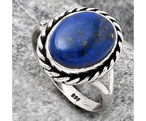 Natural Lapis - Afghanistan Ring size-7 SDR129024 R-1083, 9x12 mm