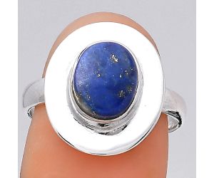 Natural Lapis - Afghanistan Ring size-7 SDR133016 R-1082, 7x9 mm