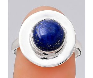 Natural Lapis - Afghanistan Ring size-7 SDR133053 R-1082, 9x9 mm