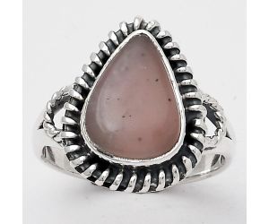 Natural Guava Quartz - Brazil Ring size-7 SDR133165 R-1279, 9x12 mm