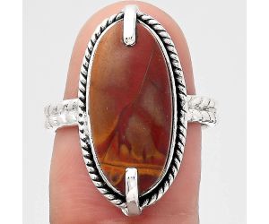 Natural Noreena Jasper Ring size-7.5 SDR136786 R-1635, 9x19 mm