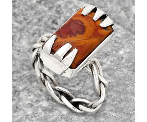 Natural Noreena Jasper Ring size-8 SDR138381 R-1650, 9x18 mm