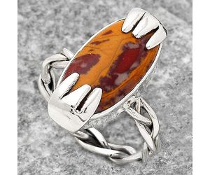 Natural Noreena Jasper Ring size-8 SDR138404 R-1650, 9x19 mm