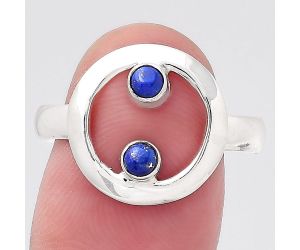 Natural Lapis - Afghanistan Ring size-9 SDR138761 R-1540, 3x3 mm