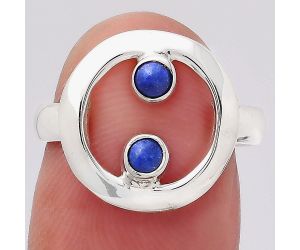 Natural Lapis - Afghanistan Ring size-7 SDR138782 R-1540, 3x3 mm