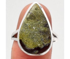 Dragon Blood Stone - South Africa Ring size-7.5 SDR139896 R-1005, 13x21 mm