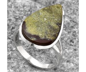 Dragon Blood Stone - South Africa Ring size-7.5 SDR139896 R-1005, 13x21 mm