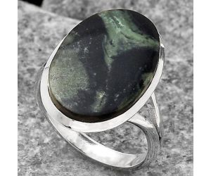 Natural Star Galaxy Jasper Ring size-8 SDR139964 R-1005, 13x20 mm