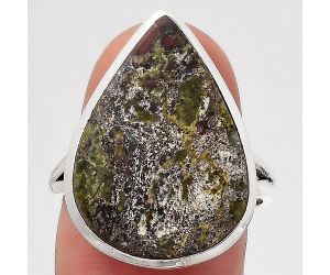 Dragon Blood Stone - South Africa Ring size-8 SDR139976 R-1005, 16x22 mm