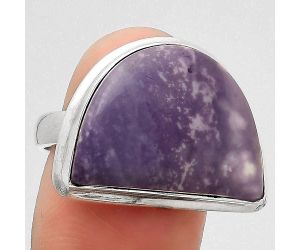 Natural Morado Jasper Ring size-7 SDR141191 R-1007, 15x20 mm