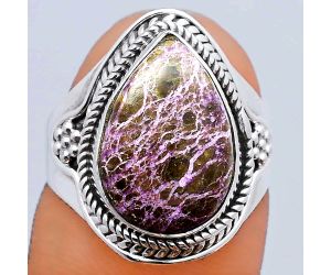 Natural Purpurite - South Africa Ring size-7 SDR141930 R-1312, 11x15 mm