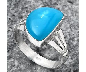 Natural Smithsonite Ring size-8.5 SDR146883 R-1535, 10x15 mm