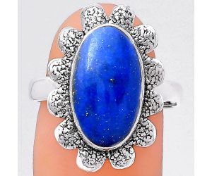 Natural Lapis - Afghanistan Ring size-8 SDR147191 R-1241, 9x16 mm