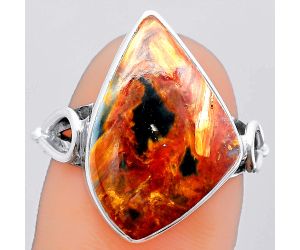 Natural Pietersite - Namibia Ring size-8 SDR148480 R-1224, 14x20 mm