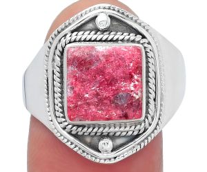 Natural Pink Thulite - Norway Ring size-9.5 SDR149960 R-1258, 9x9 mm