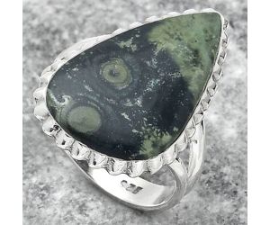 Natural Star Galaxy Jasper Ring size-8 SDR150873 R-1652, 14x23 mm