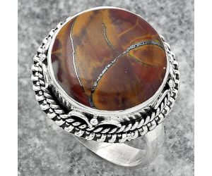 Natural Noreena Jasper Ring size-7 SDR151045 R-1279, 14x14 mm