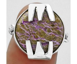 Natural Purpurite - South Africa Ring size-6.5 SDR154763 R-1650, 16x16 mm