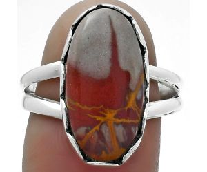 Natural Noreena Jasper Ring size-8.5 SDR156194 R-1338, 10x19 mm