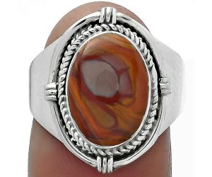 Natural Noreena Jasper Ring size-8 SDR156234 R-1539, 9x13 mm