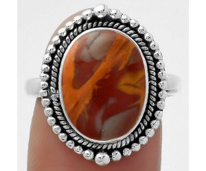 Natural Noreena Jasper Ring size-8 SDR156991 R-1154, 10x14 mm