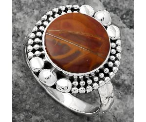 Natural Noreena Jasper Ring size-7.5 SDR158459 R-1154, 12x12 mm