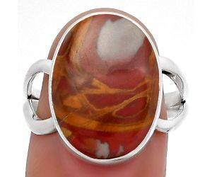 Natural Noreena Jasper Ring size-8 SDR158768 R-1002, 13x18 mm