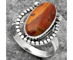 Natural Noreena Jasper Ring size-7.5 SDR159408 R-1518, 9x16 mm