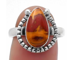 Natural Noreena Jasper Ring size-7.5 SDR159422 R-1518, 8x14 mm