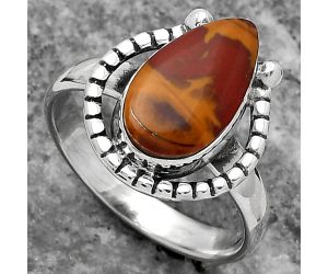 Natural Noreena Jasper Ring size-7.5 SDR159422 R-1518, 8x14 mm