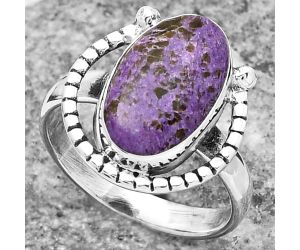 Natural Purpurite - South Africa Ring size-8 SDR159431 R-1518, 9x15 mm