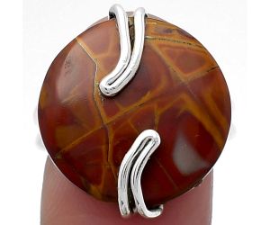 Natural Noreena Jasper Ring size-7 SDR159525 R-1502, 19x19 mm