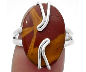 Natural Noreena Jasper Ring size-8 SDR159532 R-1502, 14x20 mm