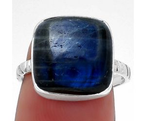 Blue Fire Labradorite - Madagascar Ring size-7 SDR159712 R-1715, 13x13 mm