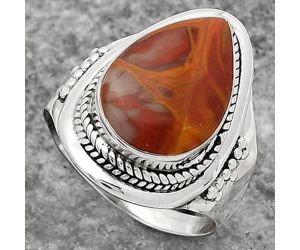 Natural Noreena Jasper Ring size-8 SDR160898 R-1278, 10x15 mm