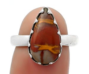 Natural Noreena Jasper Ring size-8 SDR161559 R-1210, 9x16 mm