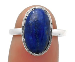 Natural Lapis - Afghanistan Ring size-8.5 SDR161976 R-1191, 9x15 mm