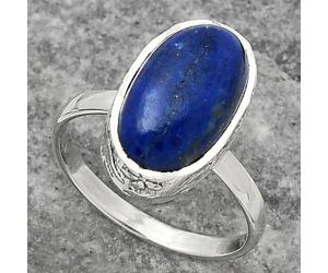 Natural Lapis - Afghanistan Ring size-8.5 SDR161976 R-1191, 9x15 mm