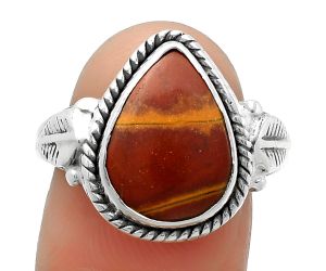 Natural Noreena Jasper Ring size-8.5 SDR162288 R-1403, 10x14 mm